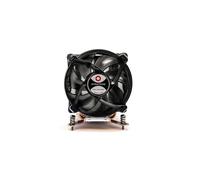 Dynatron Q6 - Refroidisseur d'air CPU 92mm, LGA 1700, 1600-6000 RPM, 16-50.4 dBA, 21.45-107.25 CFM, 125W TDP, 4 caloducs, Aluminium/Plastique
