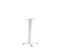 Dynaudio Stand 10 Lot de 2 supports d'enceintes avec guide-câbles intégré et pointes réglables en hauteur Blanc
