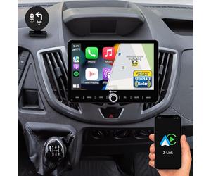 DYNAVIN Android Autoradio GPS pour Ford Transit Custom Connect Courier 2014-2018: 10,1" Radio avec Wireless CarPlay et Android Auto | Head-up Display | Dab+ Radio; D9-TS14 Plus Flex - C