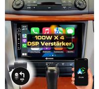 DYNAVIN Android Autoradio GPS pour Mercedes Classe E W211 CLS C219: 9 Pouces OEM Radio avec Wireless CarPlay et Android Auto | Head-up Display | Dab+ Radio: D9-W211 Premium Flex