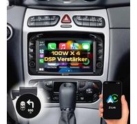 DYNAVIN Android Autoradio GPS pour Mercedes CLK W209 Vito Viano W639 Classe C W203; 7 Pouces OEM Radio avec Wireless CarPlay et Android Auto | Head-up Display | Dab+ Radio: D9-MC2000 Premium Flex