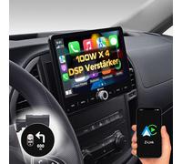 DYNAVIN Android Autoradio GPS pour Mercedes Sprinter Vito Viano 10,1 Pouces Radio avec Wireless CarPlay et Android Auto | Head-up Display | Dab+ Radio: D9-MB10V Premium Flex