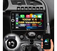 DYNAVIN Android Autoradio GPS pour Peugeot 3008 5008; 9 Pouces Radio avec Wireless CarPlay et Android Auto | Head-up Display | Dab+ Radio: D9-PG3008 Premium Flex