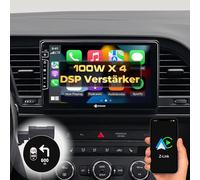 DYNAVIN Android Autoradio GPS pour Seat León Mk3: 9 Pouces OEM Radio avec Wireless CarPlay et Android Auto | Head-up Display | Dab+ Radio: D9-SLN Premium Flex