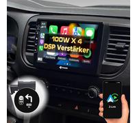 DYNAVIN Android Autoradio GPS pour Toyota ProAce Opel Vivaro Peugeot Expert: 9 Pouces OEM Radio avec Wireless CarPlay et Android Auto | Head-up Display | Dab+ Radio: D9-TYPA Premium Flex