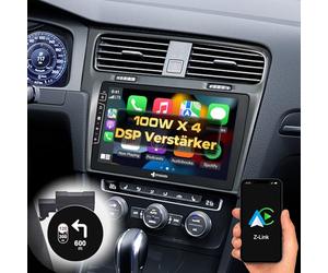 DYNAVIN Android Autoradio GPS pour VW Golf 7 Mk7: 10,1 Pouces OEM Radio avec Wireless CarPlay et Android Auto | Head-up Display | Dab+ Radio: D9-3S Premium Flex