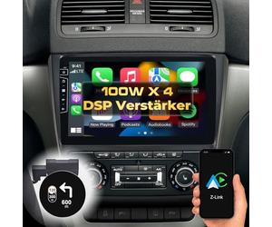 DYNAVIN Android Navigation Autoradio GPS Compatible pour Skoda Yeti 2009-2017: 10,1 Pouces OEM Radio avec Wireless CarPlay et Android Auto | Head-up Display | Dab+ Radio: D9-151 Premium Flex
