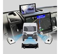 DYNAVISION Écran Pliable pour Caméra pour Fiat Ducato Citroën Jumper II Peugeot Boxer II, Compatible avec Caméra Frontale et Caméras latérales; DVN 6901 MO