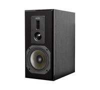 Dynavoice Definition DM-6 II Noir - Enceintes Bibliothèque HiFi Passives 6,5 Pouces Kevlar, 2 Tweeters Ribbon + Soft Dome, Système X-Change, 35-32.000 Hz, 120W, 6 Ohms - Paire.