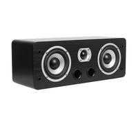 Dynavoice Magic C-4 Noir Mat - Enceinte Centrale Passive 2 Voies, Woofer 2x4 + Tweeter 1", Bass Reflex Frontal, 100W, pour Home Cinéma 5.1 et 7.1