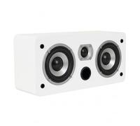 Dynavoice Magic CR-4 Blanc Mat - Enceinte Centrale Passive 2 Voies, Woofer 2x4 + Tweeter 1", Seulement 11 cm de Profondeur, Bass Reflex Frontal, pour Home Cinéma.