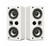 Dynavoice Magic LCR-4 Blanc - Enceintes Passives 2 Voies pour Dolby Atmos & Home Cinéma (Paire), 2×4” + Tweeter 1”, Bass Reflex Frontal, Montage Mur ou Plafond, Blanc Mat