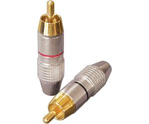 Dynavox 205093 Fiche RCA mâle jeu de 4