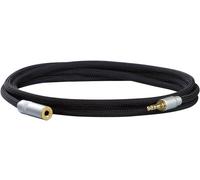 Dynavox 207378 audio Rallonge [1x Jack femelle 3.5 mm - 1x Jack mâle 3.5 mm] 1.50 m noir