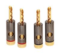 Dynavox Fiches banane 206436 massives – 4 pièces (2 rouges, 2 noires)