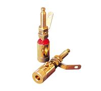 Dynavox Bananen Einbaubuchsen Doré Raccord Câble 5 mm 090054