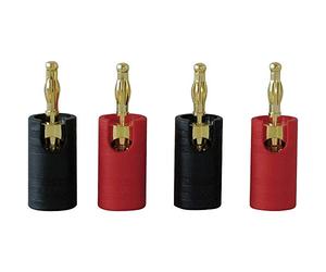 Dynavox Bananenstecker-Set 203330 4 St.