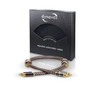Dynavox Black Line Cinch Câble Stéréo 0,6 M Highend Très Haut De Gamme