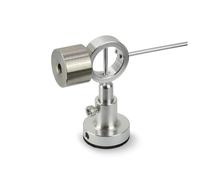 Dynavox Balai pour disques vinyles - Bras de Nettoyage en Aluminium avec tête de Brosse en Carbone réglable en Hauteur