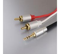 Dynavox Câble Audio Stéréo 3M 3,5mm Sur Rca (Fiche - Fiche )