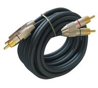 Dynavox Cable Rca 2,0 M Noir X-6031 High Classe 2 Mètre 1 Set