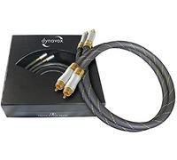 Dynavox Câble RCA stéréo haut de gamme 2 x 0,6 m