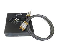 Dynavox Câble Stéréo Cinch Premium Haute Gamme Longueur 2x 0,6 M