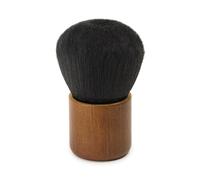 Dynavox CB-1 Brosse de Nettoyage pour disques vinyles avec poignée en Bambou, Poils Fins et Doux en Fibres synthétiques pour enlever efficacement la poussière