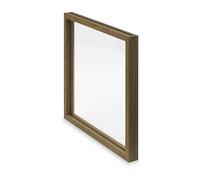 Dynavox CF-1 LP Cover Cadre Photo Amovible en Bambou pour disques vinyles, Cadre Mural avec système d'insertion, décoration pour Couverture d'album de 30,5 cm, Marron foncé