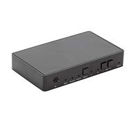 Dynavox DAC UM1 Convertisseur numérique analogique avec télécommande et prise casque, convertisseur compact avec contrôle du volume, noir