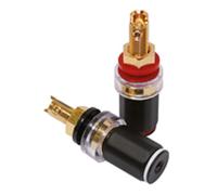 Dynavox Douille Bananes Encastrable Pro Synthétique Tissu Enduit/Plastifié