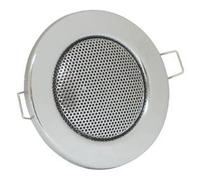 Dynavox Haut-Parleur Halogen-Design Argent / Chrome Mini- Haut-Parleur 1 Paire
