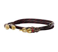 Dynavox HiFi Parfait Son Câble Stéréo Cinch 0,5 M Conducteur OFC Plaqué Or