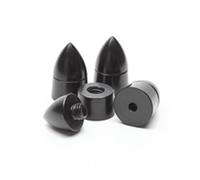 Dynavox Lot De 4 Patins Pour Enceintes Sub-Watt Noir, Noisekiller