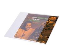 Dynavox Lot de 50 Pochettes en Vinyle pour disques vinyles Transparent
