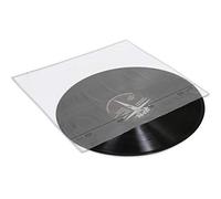 Dynavox Lot de 50 Pochettes Transparentes en Vinyle de qualité d'archivage pour disques vinyles