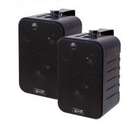 Dynavox Paire de mini-enceintes 3 voies LS-5L3 - Noir