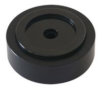 Dynavox Pieds Aluminium Poli Pour HiFi 4 Pièces Noir 50 x16 mm 090201