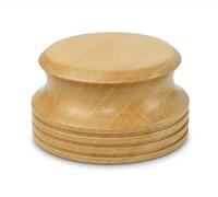 Dynavox PST-300W Stabilisateur pour Platine Vinyle avec boîtier en Bois de hêtre 300 g