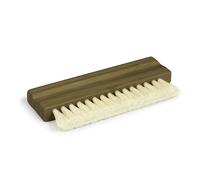 Dynavox Schallplattenbürste Vinyl-Bürste Poil de Chèvre ZB110 Bambou Brun Foncé