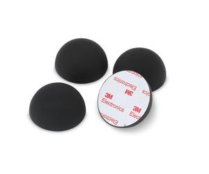 Dynavox Silikon-Élastomère Dämpfer ED50 Absorbeurs D'Amortissement 4 Pièces Noir