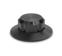 Dynavox stabilisateur VC150 en Aluminium anodisé pour disques vinyles, Coloris Noir