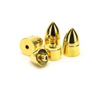 Dynavox Sub-Watt Geräte- Et Boxenfüße Hifi-Komponent 4er Set Brass