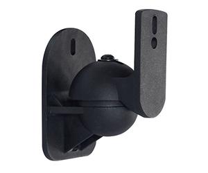 DynaVox Support Mural pour Haut-Parleur 206921 Mobile Noir 1 Paire