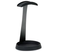 Dynavox Support Universel KH-1000 pour Tous Types de Casque ayant Une Largeur d'arceau jusqu'à 38 mm. Support métallique, revêtement en Silicone, Coloris Noir