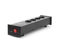 Dynavox X1000B Barrettes de Multiprises HiFi Noir Filtre Réseau