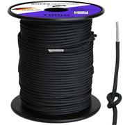 Dyneema Corde de 4 mm avec gaine en polyester - Vendu au mètre - 10 à 100 m - Pour extérieur, bateau, escalade, camping, sport, voile, travaux des arbres, fabriquée en Allemagne (4 mm à 10 m (Lfm