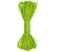 Dyneema Corde réfléchissante - 2 mm - 400 kg - Convient pour tentes, cerf-volant et autres 20 m (vert, 2 mm)