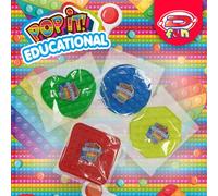 Dynit - Pop It Educational Assortiment D-Kidz, Multicolore, DIP76574