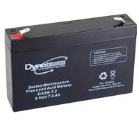 Dyno Europe ACCU ACIDE-PLOMB 6 V - 7.2 Ah 150 x 34 x 100 mm